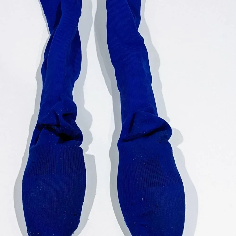 Nike DRI fit royal blue socks‎